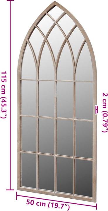 Produktbild vidaXL Spiegel (2 x 115 cm)