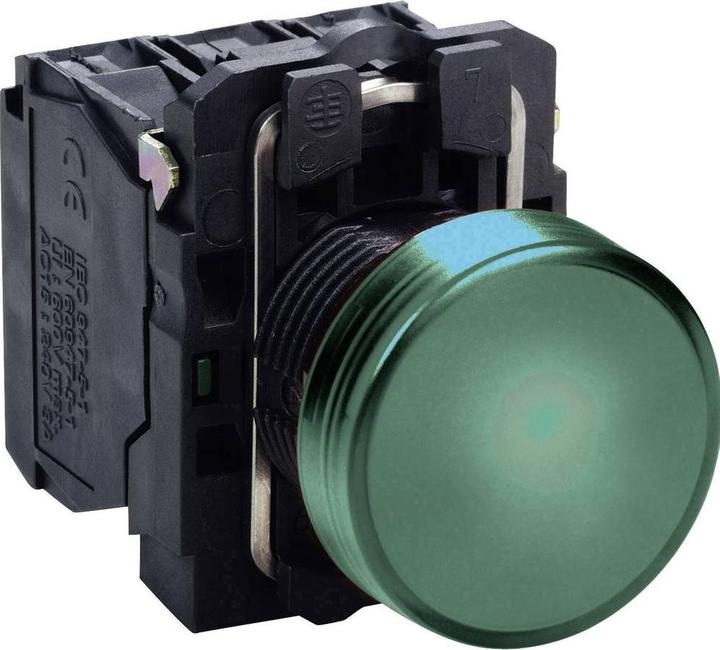 Produktbild Schneider Electric Leuchtmelder LED 48-120VAC grün XB5AVG3