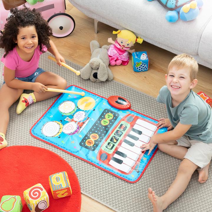 Produktbild InnovaGoods 2 in 1 Spielmatte Beats'n'Tunes (Bulgarisch, Dänisch, Deutsch, Englisch, Estnisch, Finnisch, Französisch, Griechisch, Italienisch, Kroatisch, Lettisch, Litauisch, Niederländisch, Norwegisch, Polnisch, Portugiesisch, Rumänisch, Russisch, Schwedisch, Slowakisch, Slowenisch, Spanisch, Tschechisch, Ungarisch)