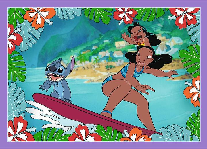 Image du produit Trefl Lilo & Stitch 4in1 (35 pièces)