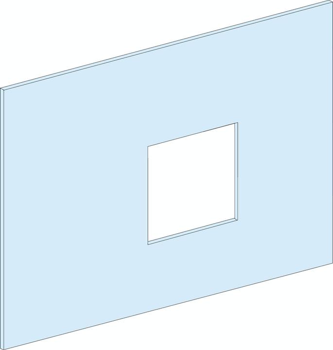Produktbild Schneider Prisma Plus G Metallschutz mit Ausschnitt für NSX630 600 x 450 mm LVS03275