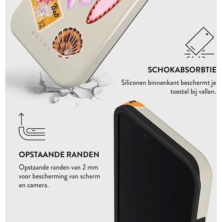 Actual product image Burga Tough MagSafe Case Apple iPhone 16e - Sun Chaser (Apple iPhone 16e)