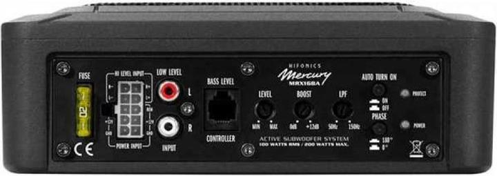 Actual product image Hifonics Car Subwoofer active MERCURY 6x8" Active MRX 168A (200 W)