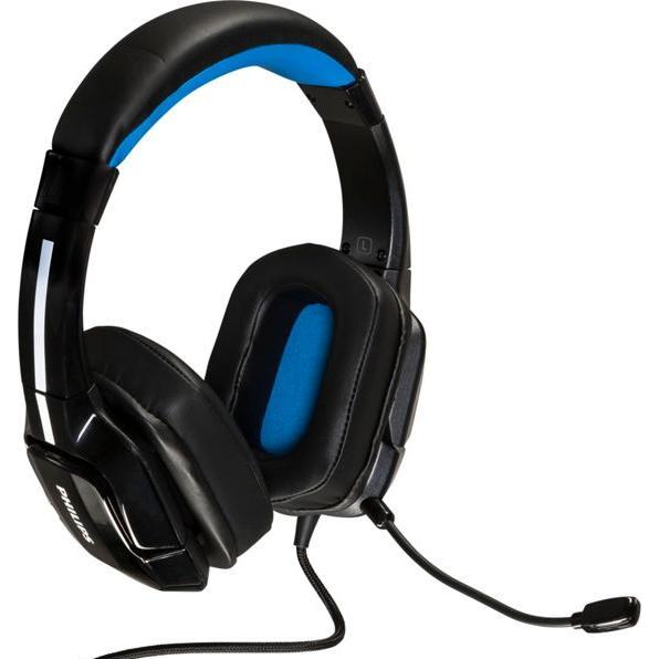 Philips Cuffia C/Microfono USB Gaming Dirac Tagh401bl/00 3d Profession. (Kabelgebunden), Gaming Headset, Schwarz