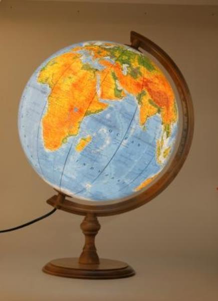 Actual product image Zachem Illuminated Globe 32cm (32 cm)