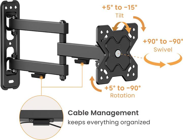 Produktbild Value Basic TV Wall Mount, 3 (Wand, 32", 20 kg)