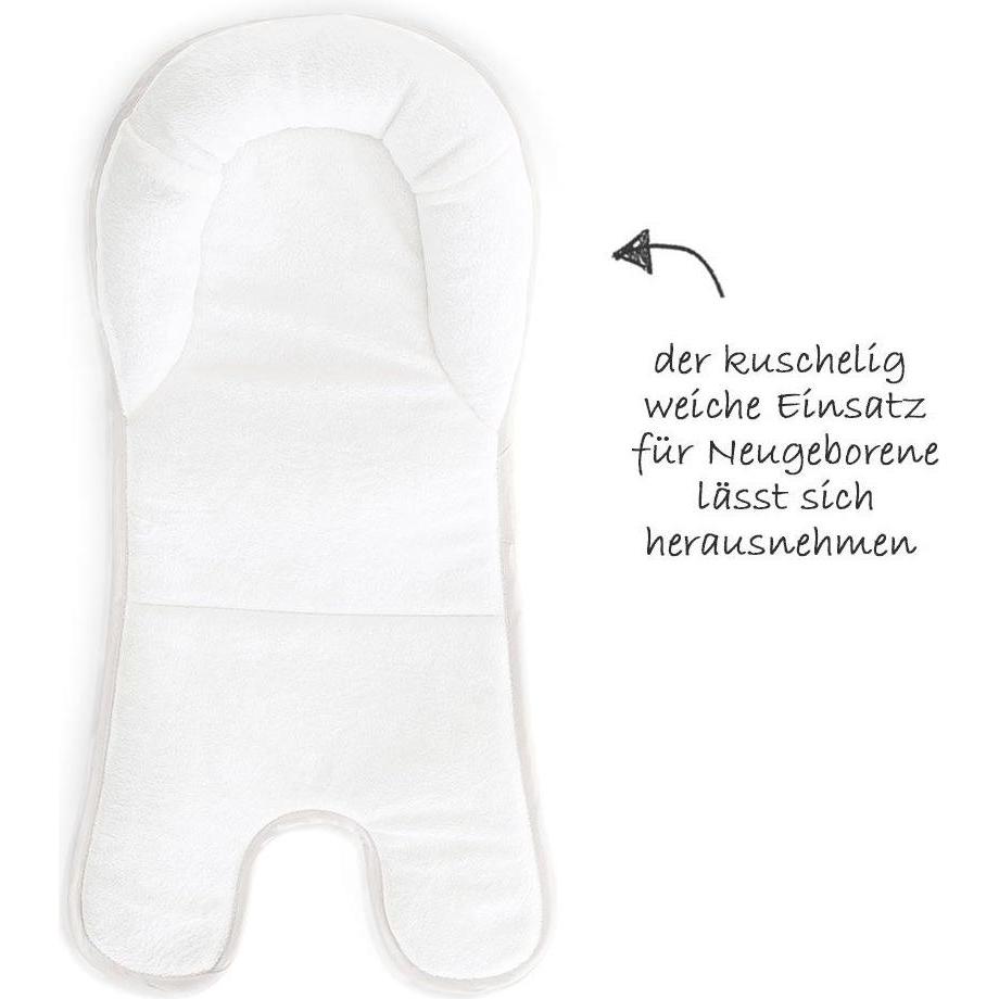 Hauck, Hochstuhl, Hochstühle Alpha Plus White Newborn Set - 3-tlg. Hochstuhl (Hochstuhl)