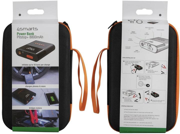 Actual product image 4smarts Starter Powerbank PitStop+ (8800 mAh, 10.60 W, 32 Wh)
