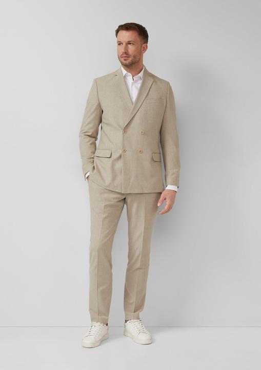 Immagine prodotto s.Oliver s.O PURE: Anzughose aus elastischem Leinenmix (46)