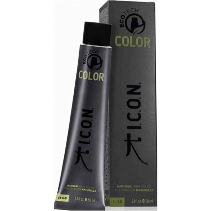 I.C.O.N., Haarfarbe, ECOTECH COLOR natural color #5.0 light brown 60 ml (5.0)