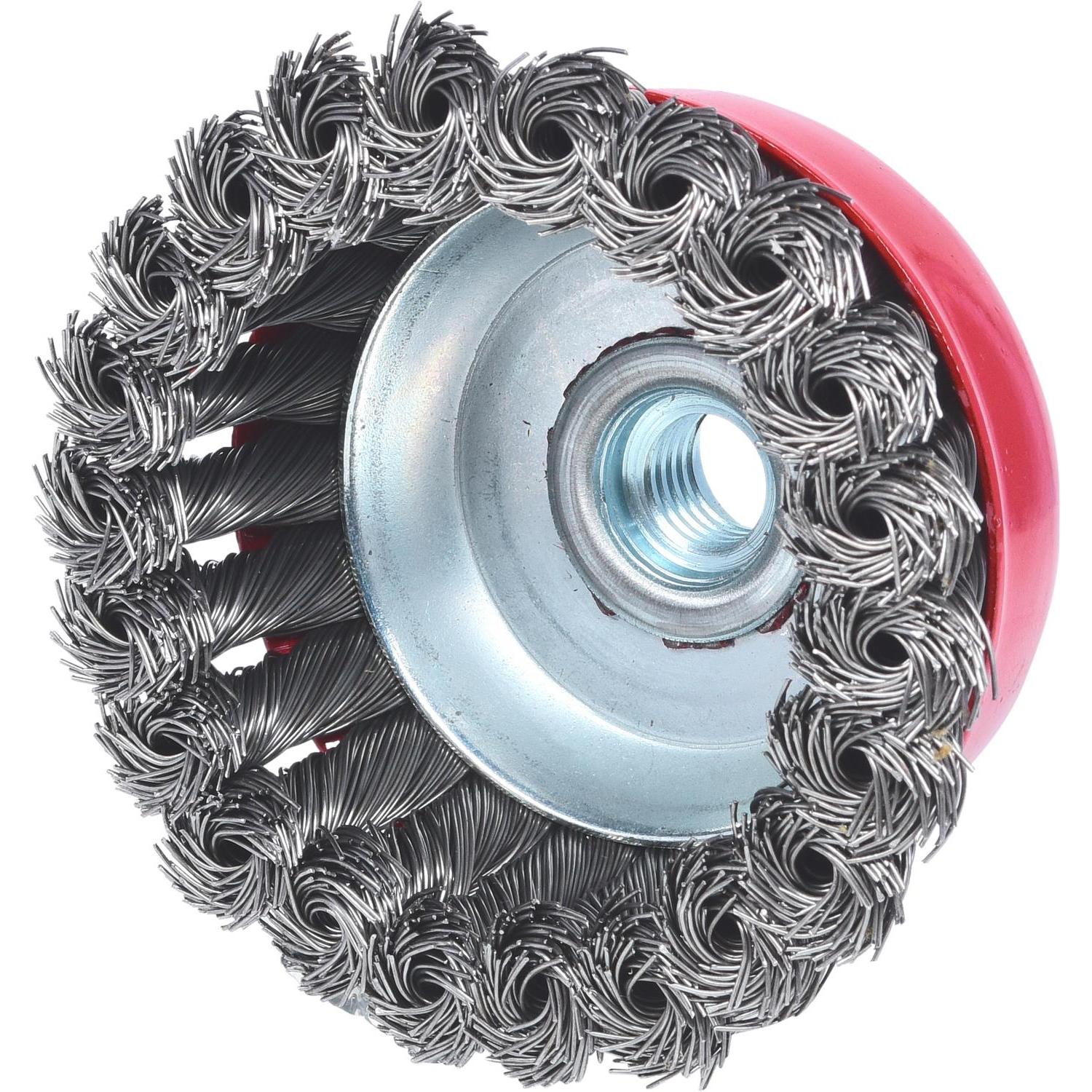 KS Tools, Schleifmittel, Stahldrahttopfbürste 0,5mm, Ø 90mm
