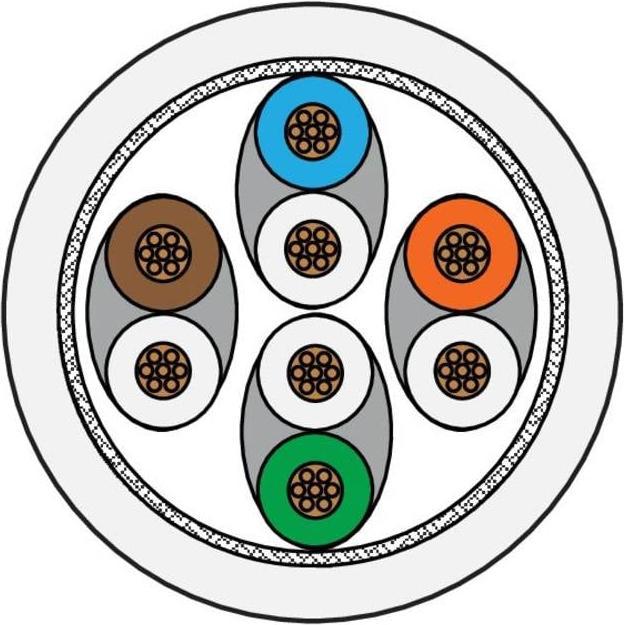 Thumbnail - Metz Connect Patchkabel (S/FTP, CAT6a, 2 m), Netzwerkkabel