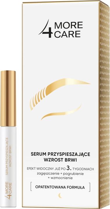 More4Care Siero per l'accelerazione della crescita delle sopracciglia 3Ml (3 ml)