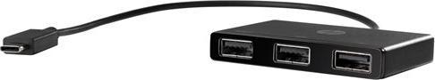 Produktbild HP USB-C-zu-USB-A-Hub (USB-C, 3 Ports)