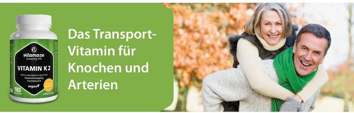 Produktbild Vitamaze Vitamin K2 (180 Stk., Tabletten)
