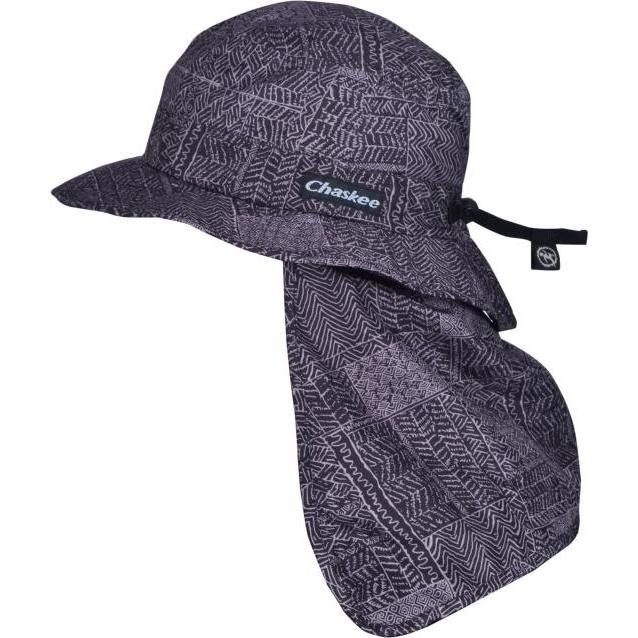 Thumbnail - Chaskee, Unisex, Cap, Bob Neck ProtectionTribalPrint, Schwarz, (One Size)