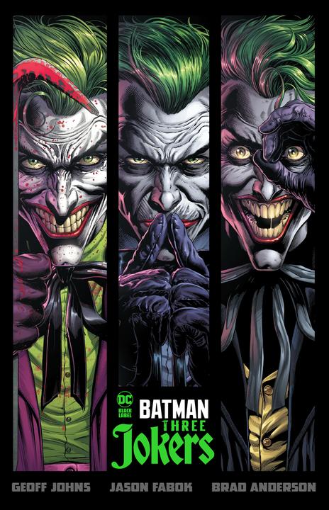 Image du produit Batman: The Three Jokers (Anglais, Geoff Johns, 2020)