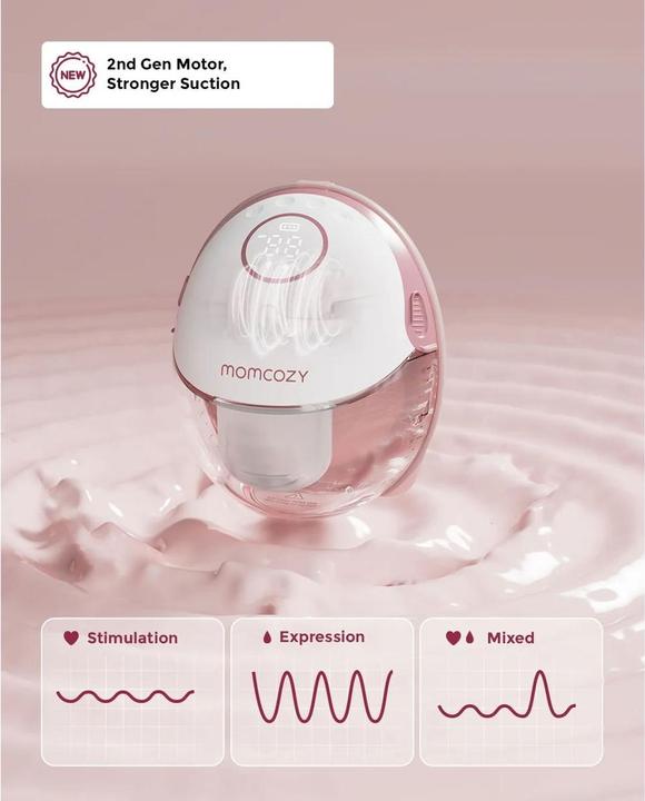 Actual product image Momcozy M6 Hands-free Breast Pump