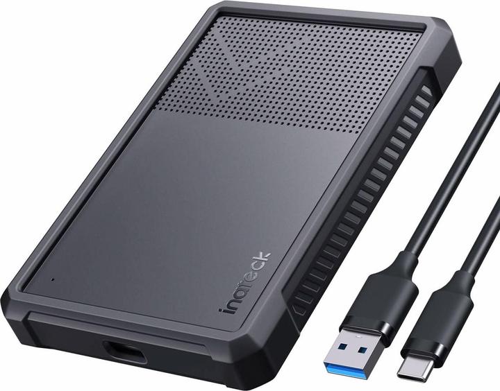 Inateck Festplattengehäuse 2,5" USB 3.2 Silikon Hülle (2.5")