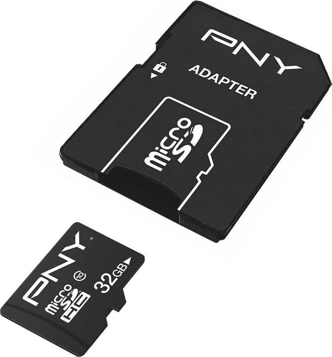 Produktbild PNY Performance Plus inkl. Adapter (32 GB, microSDHC, U1, UHS-I)