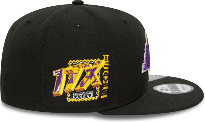 Produktbild New Era 9Fifty Snapback Cap - SIDEPATCH Los Angeles Lakers M (M/L)