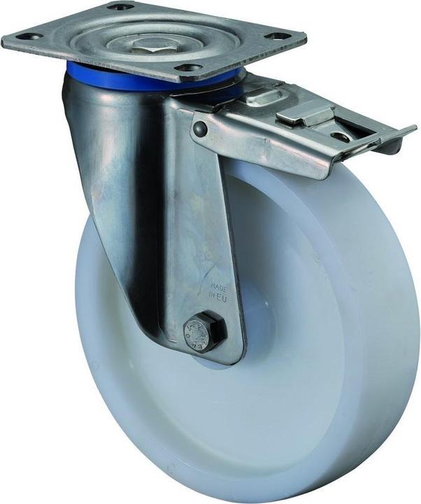 Produktbild Magni Edelstahl Schwerlastrollen, Ø 200 mm, Breite: 50 mm, 700 kg