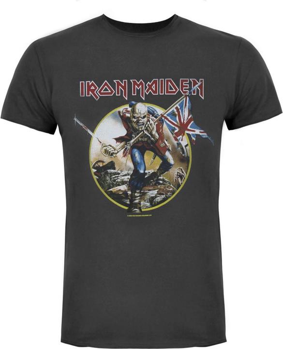 Actual product image Amplified official Iron Maiden Trooper TShirt (S)