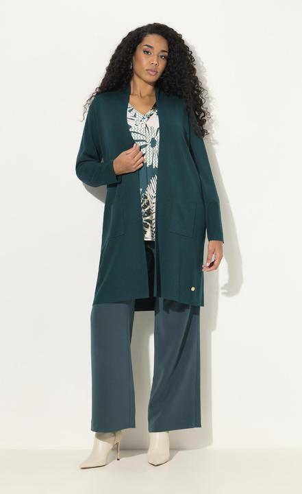 Produktbild Ulla Popken Strickjacke, lange, offene Form, weicher Feinstrick (46, 48)