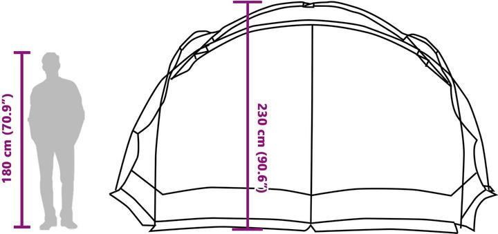 Produktbild vidaXL Moskitonetz-Zelt (8.96 kg)