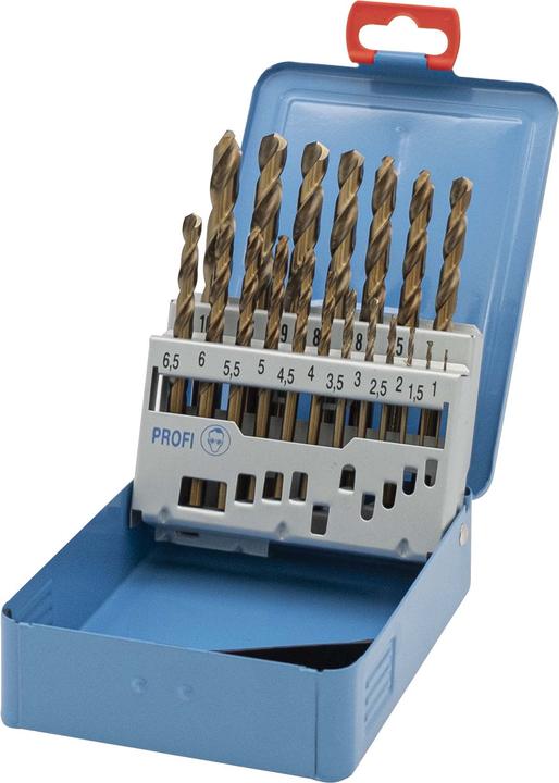 Actual product image PTG HSS Cobalt drill bit set 19 pieces (1.0 - 10.0 mm)