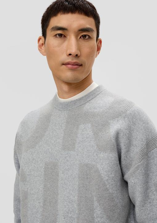 Actual product image s.Oliver Strickpullover mit Intarsienmuster (S)