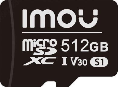 Imou MicroSD-Speicherkarte von Modell ST2-512-S1 512GB Kapazität (512 GB, microSDXC, U3, UHS-I)