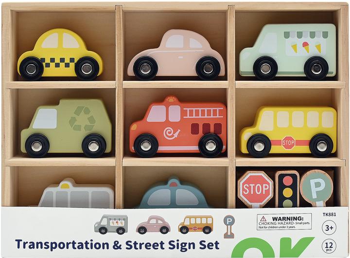 Immagine prodotto Winfun Set mit 8 Holzautos