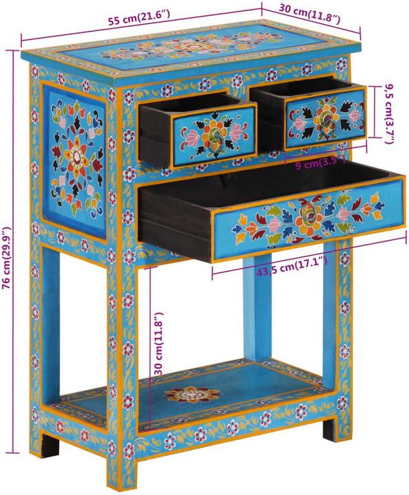 Image du produit vidaXL Sideboard (55 x 30 x 76 cm)