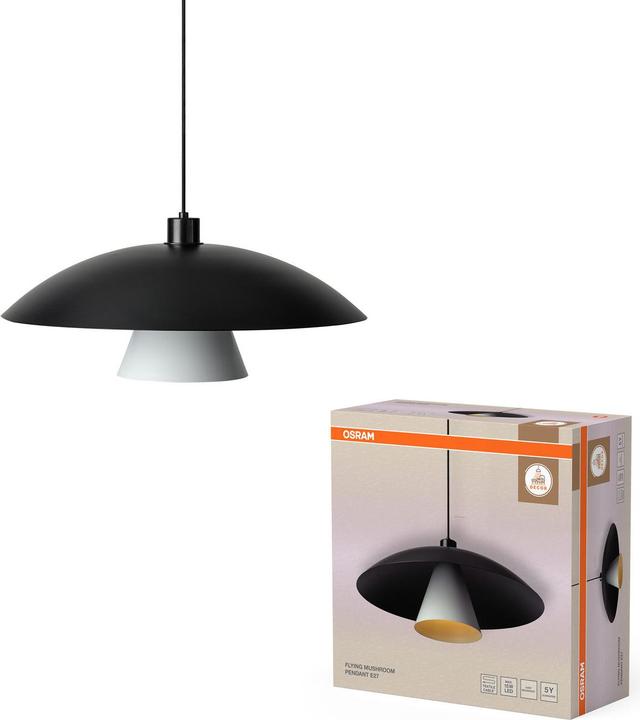 Produktbild Osram Pendelleuchte Decor Flying Mushroom Pendant Pendant E27 Black 4058075846968 (E27)