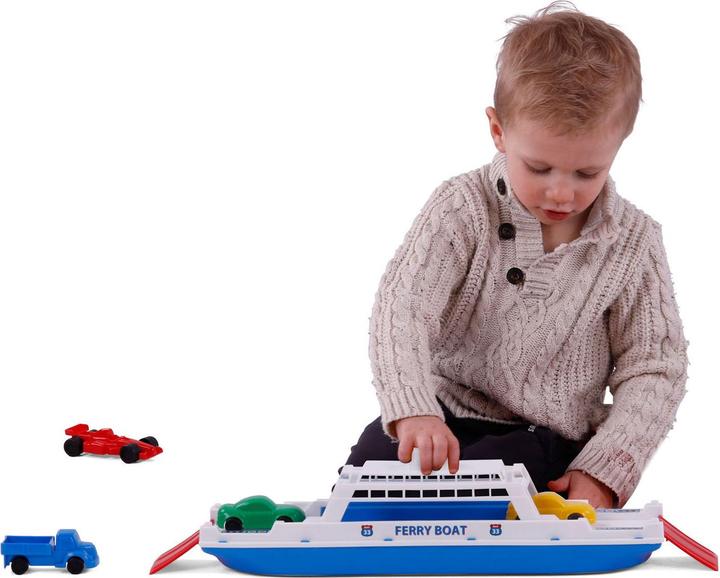 Produktbild Polesie Veerboot 45cm Incl. 4 Auto's