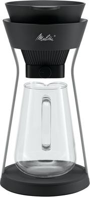 Produktbild Melitta Amano Schwarz Und Silber - Station Mit Tropfer Zum Aufbrühen Von Kaffee