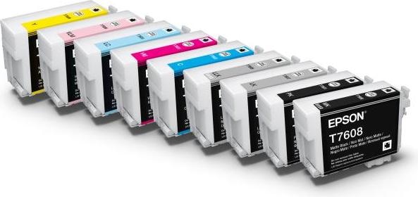 Actual product image Epson T7602, Ultra Chrome HD (C)