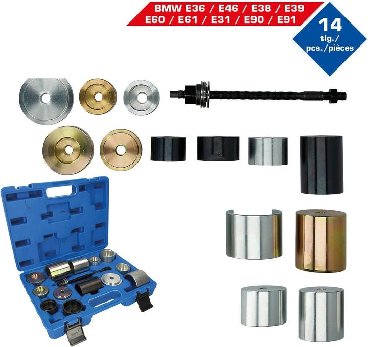 Actual product image Brilliant Tools Silent Bearing Tool Set