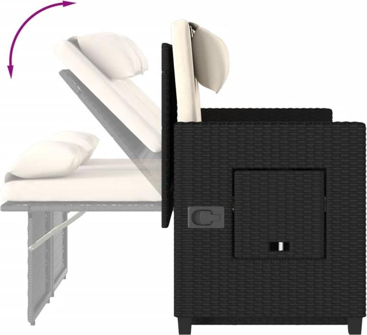 Image du produit vidaXL Ensemble salon de jardin 10 pièces avec coussins