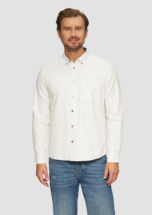 Produktbild S.Oliver Hemd Regular Fit: Kariertes Hemd mit Button-Down-Kragen (XL)