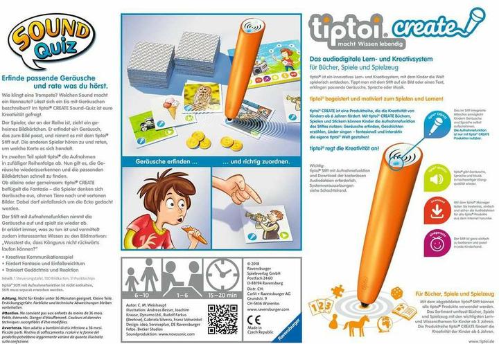 Actual product image tiptoi Sound Quiz (German)