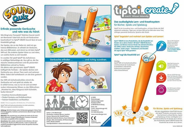 Produktbild tiptoi Sound Quiz (Deutsch)