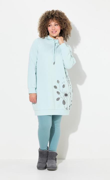 Actual product image Ulla Popken Oversized Grass Graphic Hoodie (50, 52)