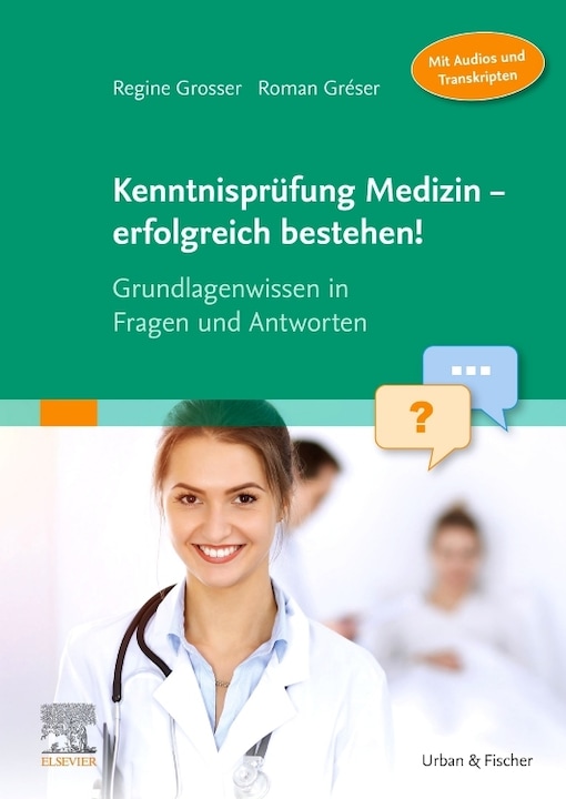 Produktbild Kenntnisprüfung Medizin - erfolgreich bestehen! (Deutsch, Roman, Grosser, Regine/Gréser, 2025)