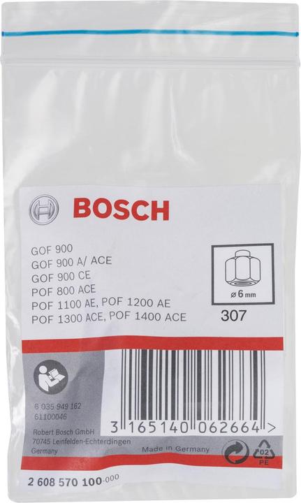 Produktbild Bosch Professional Zubehör Spannzange, 6 mm, 19 mm