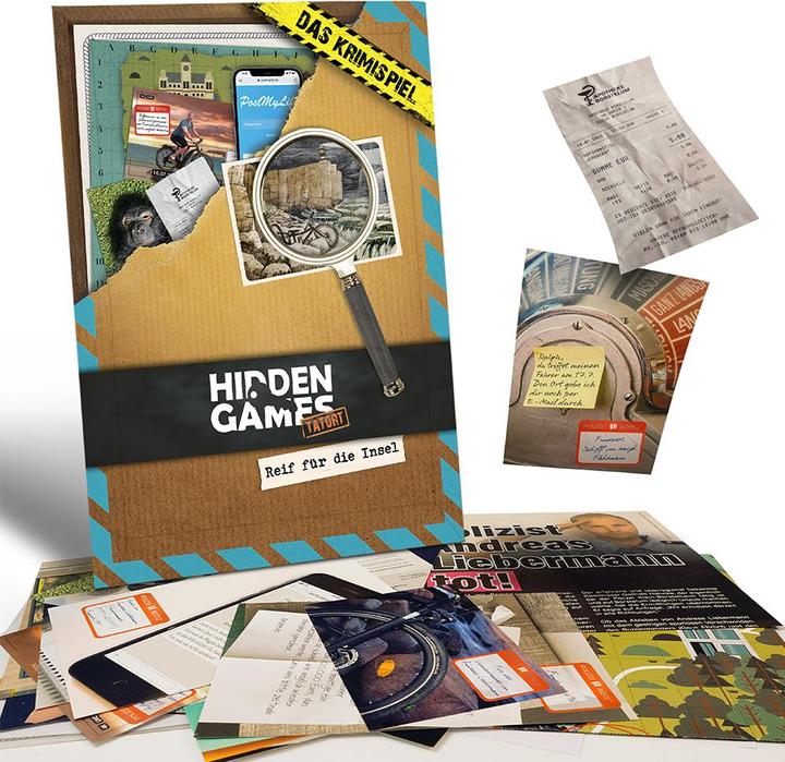 Actual product image Hidden Games Ripe for the Island - Crime Game (German)