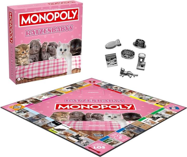 Produktbild Winning Moves Monopoly Katzenbabys (Deutsch, 2 - 6 Spieler)
