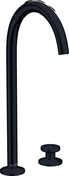 Axor 2-Loch-Waschtischmischer Sel 260 ON m PO Ablaufgarnitur 1 1/4Zoll mattschwar