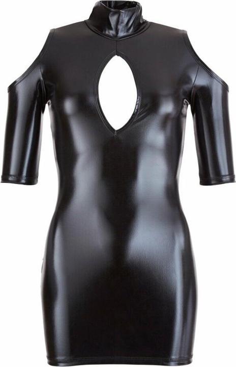 Image du produit Cottelli Collection Wetlook-Minikleid Schulterfrei (S)
